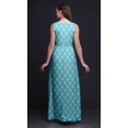 thumbnail image 2 of Bimba Robe Longue Décontractée Sans Manches à Col Rond pour Femmes, Imprimé, Xxx-Grand, 2 of 6