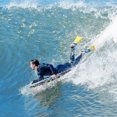 thumbnail image 2 of Costway 33" Lightweight Body Board with EPS Core XPE Deck HDPE Bottom Crescent Tail Blue, 2 of 9