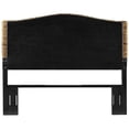 thumbnail image 3 of Pemberly Row Coastal Wood Queen Panel Headboard in Brown/Black, 3 of 5