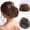 A, variant on EGNMCR Wigs Human Hair Messy Bun Easy Clip Wig female grasping Clip HairNatural Hair Curler Fashion hair
