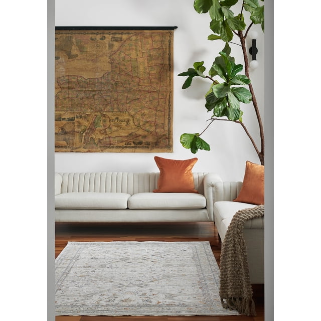 ECARPET Margaux Traditional Area Rug for Living Room, Bedroom, Dining Room, Entrance, Hallway and More.
