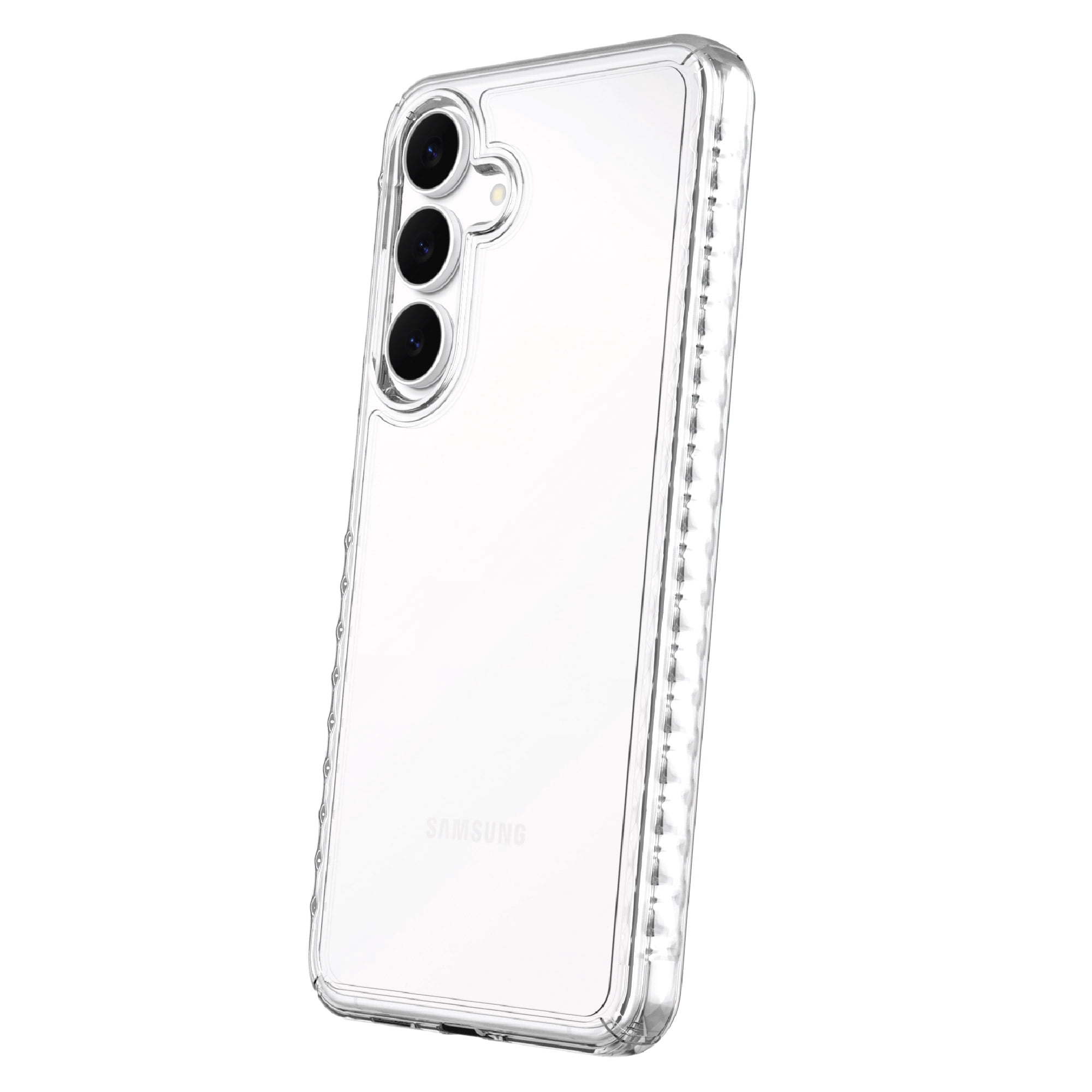 onn Protective Gel Phone Case for Samsung Galaxy S25 FE - Clear