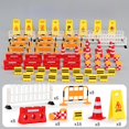 thumbnail image 3 of Jouets Panneaux Routiers Scène de Modèle DIY Éducatif Précoce Cadeaux de Vacances pour Enfants 62 Mini Panneaux Routiers, 3 of 4