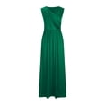 thumbnail image 3 of UPPADA Robe Grande Taille pour Invitées de Mariage pour Femmes, Manches Courtes, Robe de Bal de Mariage, Robe de Bal Formelle, Robe Longueur au Sol, Robe Cocktail, Robe Portefeuille Formelle de Mariage, Liquidation en Liquidation, 3 of 5