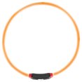 thumbnail image 4 of Light Up Dog Collar, Glowing Pet Collar for Medium Small Dogs LED Dog Collar Glow In The Dark Dog Collar USB Rechargeable LED Collar for Night Walking Lighted Dog Collar Necklace, 4 of 7