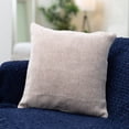 thumbnail image 4 of Herringbone Stripe Cotton Cushions Set of 2 Poly Filled With Zipper Machine Washable, 4 of 4