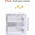 thumbnail image 2 of GFDYREE 2 Pcs Pistolet de Perçage d'Oreille Automatique Jetable Kit de Pistolet de Perçage d'Oreille Automatique Kit de Pistolet de Perçage d'Oreille de Sécurité Outil - 3mm Or, 2 of 6