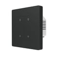 thumbnail image 2 of Interrupteur Variateur Intelligent pour Gradation de Lumière Zigbee Application Travail Maison Gradable 1-3 Gang Gris 2 Gang, 2 of 5