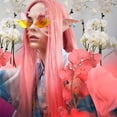 thumbnail image 3 of Lunettes de Soleil Femme Sans Monture Mode Vintage Libellule Steampunk Sans Monture Dégradé Nouveau, 3 of 9