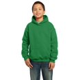 thumbnail image 1 of Gildan Boy's Long Sleeve Front Pouch Pocket Hooded Sweatshirt - 18500B, 1 of 1