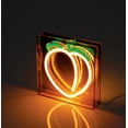 thumbnail image 3 of Merkury Innovations 6" Peach LED Neon Box, 3 of 3