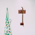thumbnail image 2 of KAKOWELY Brown Plastic Instrument Wallmounted Hook for Home Safely Store Ukulele or Flute 1 Set,5.91"X2.95"X1.18", 2 of 5