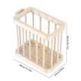thumbnail image 3 of PRETXORVE Panier Sale Pliant Panier de Rangement pour Salle de Bain Domestique avec Roues Panier de Rangement pour Lessive Panier Sale de Salle de Bain Grand, 3 of 6