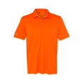 thumbnail image 3 of Adidas Mens Performance Polo, S, Orange, 3 of 3