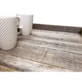 thumbnail image 4 of Rockin' Wood 24x24" Rustic Wood Square Ottoman Tray for Coffee Table Decor, 4 of 8