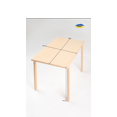 thumbnail image 2 of CHK Table Elfi / Table Rectangulaire Polyvalente en Hêtre / Table pour Enfants Ou Table Basse, 2 of 7