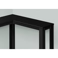 thumbnail image 2 of Monarch Specialties Accent Table, Console, Entryway, Narrow, Corner, Living Room, Bedroom, Laminate, Black, Transitional, 2 of 4
