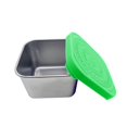 thumbnail image 1 of Ongmies Snack Container Leak Proof Small Food Container with Silicone Lid Stackable Snack Jar Stainless Steel Snack Containers Lunch Boxes, 1 of 9