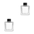 thumbnail image 3 of kurtrusly 1/2/3/5 Empty Square Glass Diffuser For Fragrance - Thickened Bottom Anti-Slide With Excellent 200ml 2PCS, 3 of 6