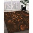 thumbnail image 3 of Ahgly Tapis de Zone Carré Transitionnel Lavable en Machine, 5 Pieds Carré, 3 of 7