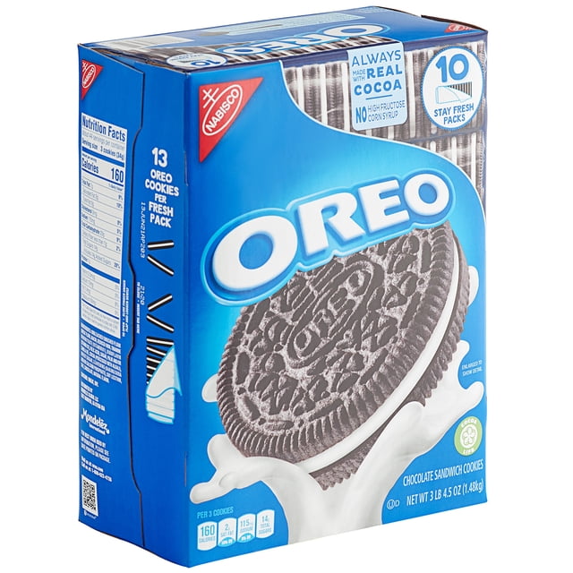 Nabisco Biscuits Oreo 52,5 oz, Paquet Économique - 6/caisse
