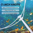 thumbnail image 4 of czcpp-Sea Bass Hi/Lo Saltwater Fishing Bait Rigs, Pompano Rigs for Surf Fishing, Fluke Flounder Rigs for Saltwater with 2 Circle & Wide Gap Hook, 6/10/15/20 Pack Surf Fishing Tackle, 4 of 4