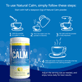 thumbnail image 4 of Natural Calm Poudre de Citrate de Magnésium (Saveur Citron Sucré), 452 g - Absorption Rapide - Boisson de Magnésium Appréciée, 4 of 5