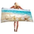 thumbnail image 3 of LSLJS Microfiber Beach Towel Extra Large 30x60" Bath Towels Lightweight Colorful Towel for Travel, Swimming, Pool, Yoga, Hiking, Camping Accessories Sandproof Beach Blanket, 3 of 5