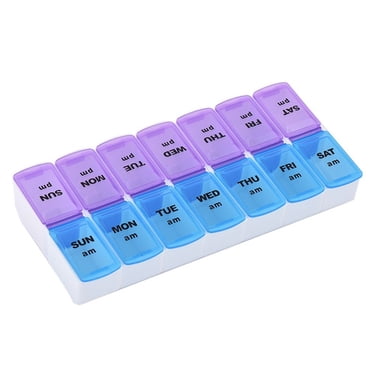 Amdohai Medicine Case Medicine Box Pill Organizer Pill Box -Proof Pill