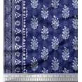 thumbnail image 2 of Soimoi Poly Georgette Fabric Leaves Panel Print Fabric by The Yard 52 Inch Wide, 2 of 3