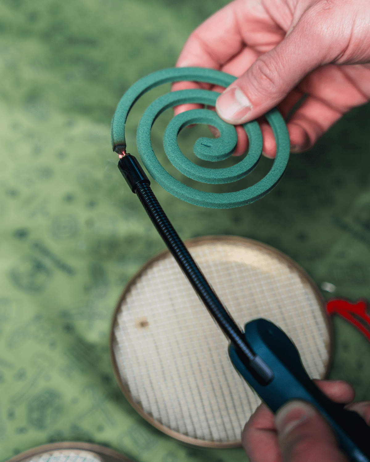 Coghlan's Metal Mosquito Coil Holder – Durable Portable Stand for