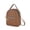 Brown, variant on TIMIFIS Mini Backpack Backpack for Women Leather Backpack Cute Casual Daypack Zippered Pockets Crossbody Convertible Shou -