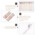 thumbnail image 3 of 18 Rolls Flower Washi Tapes HOT Stamping Decorative Masking Tapes Party Favors, 3 of 7