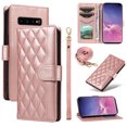 thumbnail image 1 of Samsung Galaxy S10 Plus Phone Case , Wallet Flip Cover Adjustable Crossbody Lanyard Magnetic Card Slots, 1 of 5