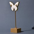 thumbnail image 4 of Milaget Butterfly Earrings Stand Holder Jewelry Display Rack for Retail Beige, 4 of 9