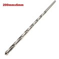 thumbnail image 1 of 200mm Extra Long High Speed Steel HSS Drill Bits For Metal Drilling 2-10mm, 1 of 6