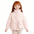 thumbnail image 2 of Girls' Winter Jacket, Warm Down Jacket with Bag for Medium and Large Children, 2 of 6