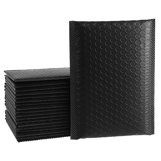 MasteelfCA 50pcs Bubble Mailers Self Sealing Packaging Bags Shipping Bubble Mailing Envelopes