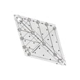 thumbnail image 2 of 60 Degrés Diamant Quilting Modèle Patchwork Couture Règle Clair pour Courtepointe Moyen, 2 of 8