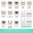 thumbnail image 5 of 20 Pcs Oscillating Tool Scraper Blades Set, Stainless Steel Flexible Multitool Scraper Blade Rigid Oscillating Scraper Blade with Adapters for Removing Tile Glue Paint Caulk Sticker, 5 of 5