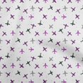 thumbnail image 1 of oneOone Velvet Purple Fabric Travel Fabric For Sewing Printed Craft Fabric By The Yard 58 Inch Wide, 1 of 5