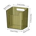 thumbnail image 3 of Food Storage Kitchen Organizer Transparent On Wall Shelf for Garlic Onion and Small Items Non Drilling Space Saving Wall Mounted Kitchen Storage Solution, 3 of 7