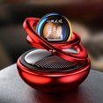 thumbnail image 4 of Solar Rotating Car Air Freshener, Aluminum Alloy, 2.6" Geometric Design, Light-Powered, No Charging Needed, Even Fragrance Distribution, Anodized Finish, Temperature Resistant, 1 Pcs, 4 of 4