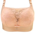 thumbnail image 1 of UPPADA Deals of the Day Plus Size Front Button Bras for Women Sports Bras Full Coverage Soft Sleep Wirefree Bras Push up Bra Seamless Comfort Supportive Bras Plus Size Everyday Bra, 1 of 5