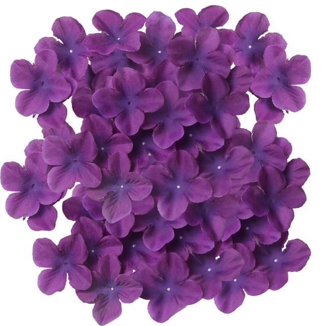 500pcs Silk Artificial Hydrangea Flower Petals for DIY Craft Accessories Decor