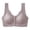 Purple, variant on Lace Bralettes for Women Convertible Bra Feature V-Neck Nursing Bra Style W-1193 Purple XL
