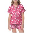thumbnail image 2 of WEAIXIMIUNG Kid DIY Hand Painted Homewear Set Colouring Pajama Sets For And Girl Can Play With And Wea 110, 2 of 5