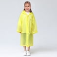 thumbnail image 3 of Lightweight Reusable Kids Raincoat With Clear EVA Portable Jacket For Girls And Boys Rain Gear, 3 of 5