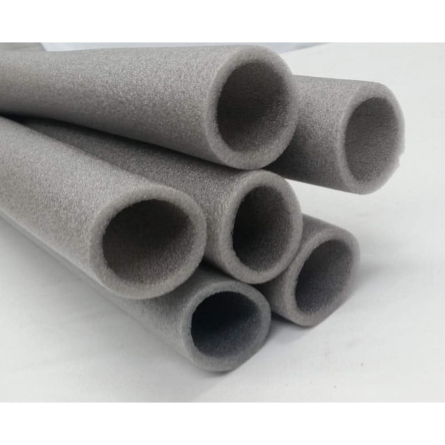 AirZone 38"" Gray Enclosure Pole Foam Tubes 6-Pack