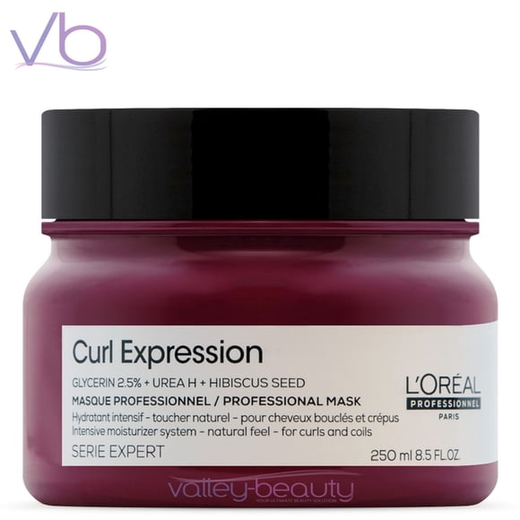 L’Oreal Curl Expression Moisturizing Mask | Deep Hydrating Treatment for Sensitized Curly, Coily and Wavy Hair, 8.5 fl.oz.